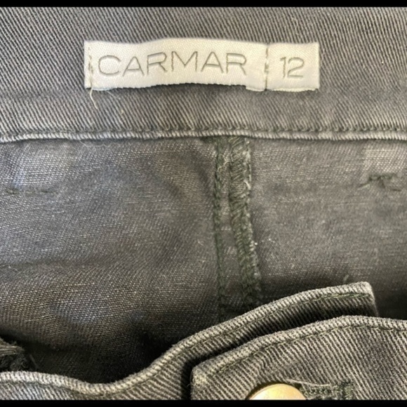 CARMAR OD CARGO SKIRT WITH STONEWASH AND GRINDING MINI skirt - Picture 5 of 9